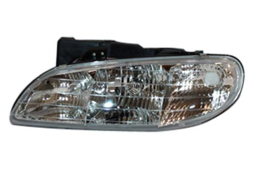 Tyc 20-3166-00 - 1996 pontiac grand am left replacement headlight assembly