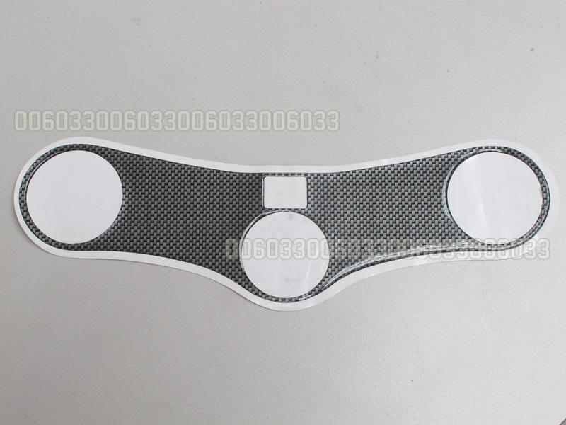 Top yoke protector for honda cbr954 cbr 954 rr cbr954rr carbon fiber look yp-h04