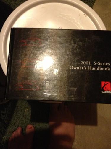 2001 s-series saturn owners handbook