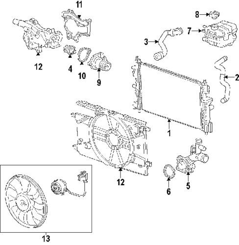 Chevrolet 13502353 genuine oem factory original cap