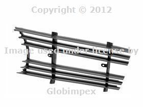 Mercedes r107 sl front left radiator grille screen genuine oem new + warranty