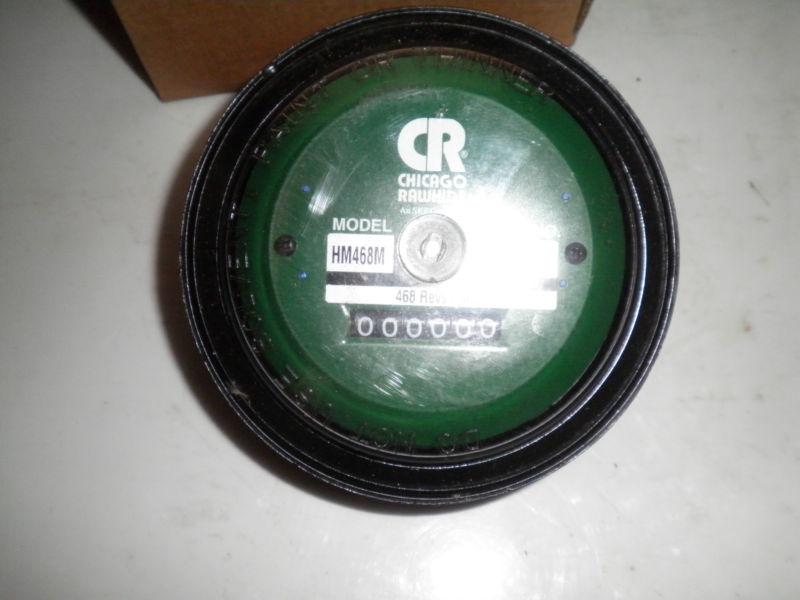 Hubodometer - new / old stock  - part # hm-468 cr / chicago rawhide