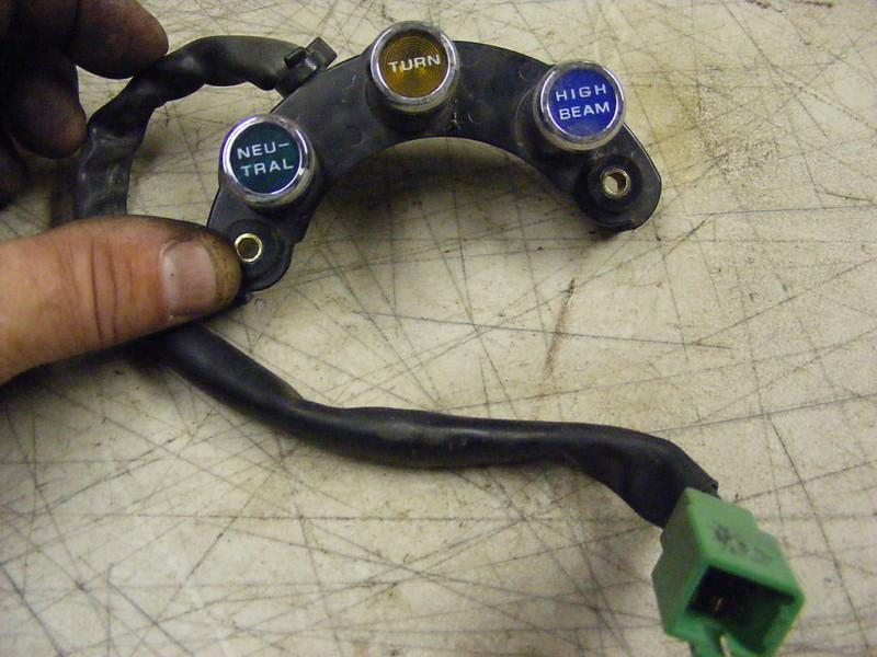 03 honda vt600 vlx shadow gauge indicator lights