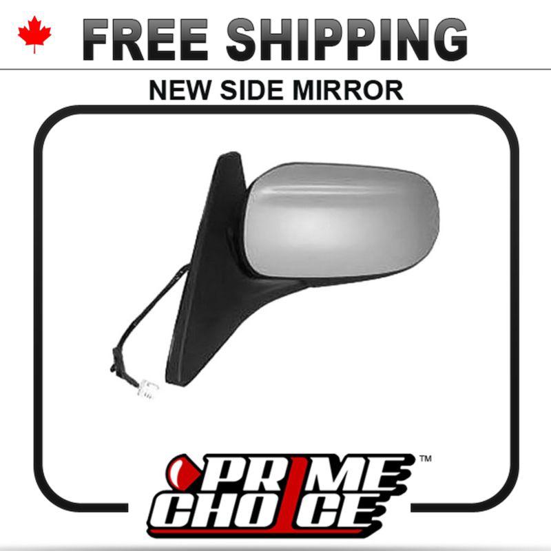 New power non heated drivers side view door mirror