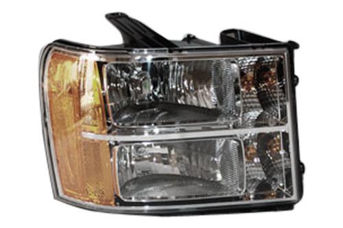 Tyc 20-6819-00 - 2007 gmc sierra 25799194 right replacement headlight assembly