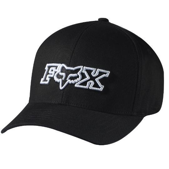 New fox racing mens corpo flexfit hat black 58238-001 l/xl