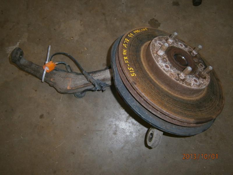 97 98 99 00 01 honda prelude r. frt spindle/knuckle abs/a78