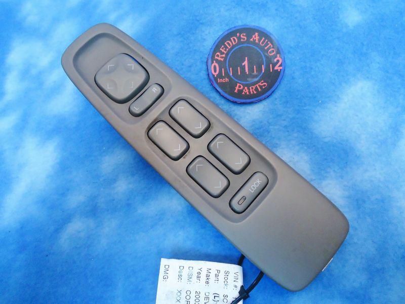 00-05 cadillac deville master power window switch 25743667 oem used 241r