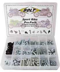 New street sport bike hardware bolt kit 250 pieces 