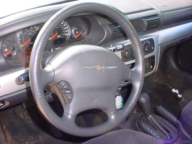 06 sebring steering wheel 94535