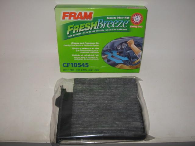 Nissan versa fram fresh breeze cf10545 cabin air filter