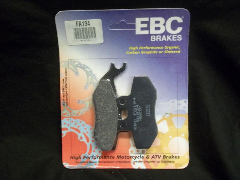 Nos ebc fa194 fa 194 brake pads aprilia rs 50 '99-'05