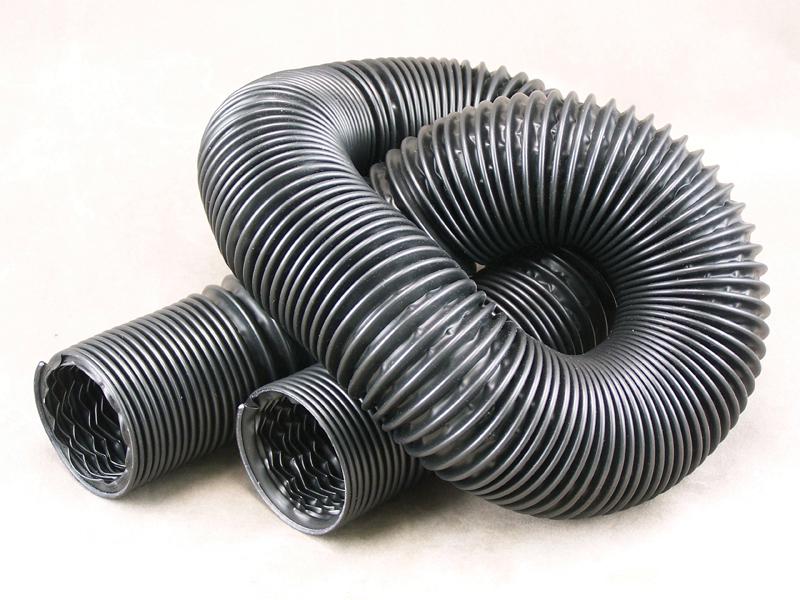 Duct hose, plastic hose, 2-1/2", 6 feet, [91-53p]