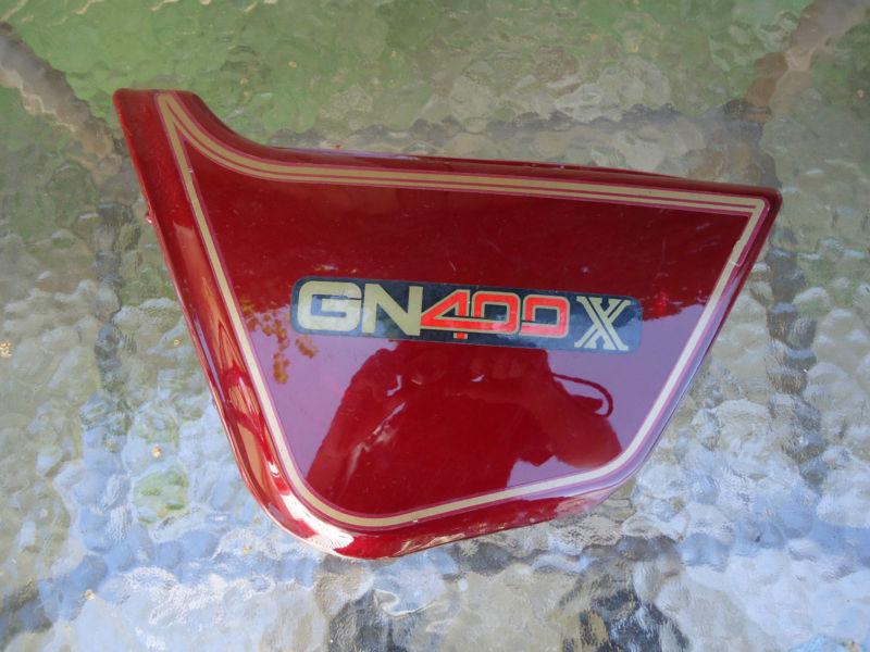 1980 suzuki gn400x left side cover 