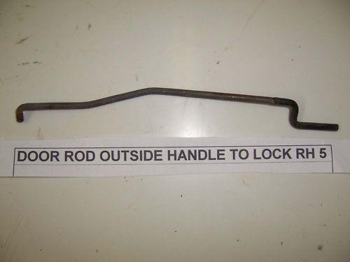 Door rod outside handle to lock rh 5  1978 - 1987 el camino monte carlo malibu