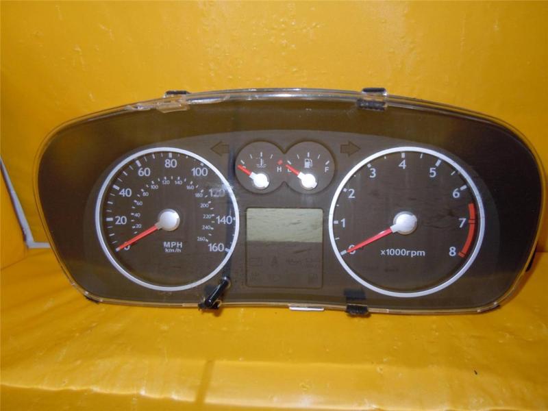 03 04 tiburon instrument cluster dash panel gauges 131,913