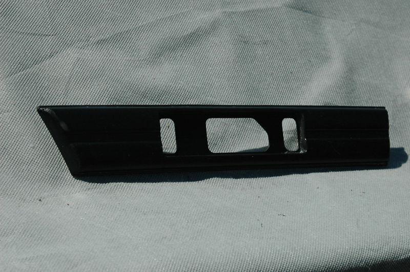 1986-1988 mazda rx 7 rear quarter rub / impact strip (lh)  (black) oem 