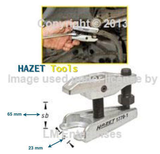 Hazet ball joint pivots puller remove tool universal new