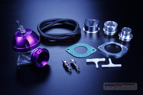 Gen2 type-rs bov recirculate blow off valve/ borg warner garrett turbo /purple