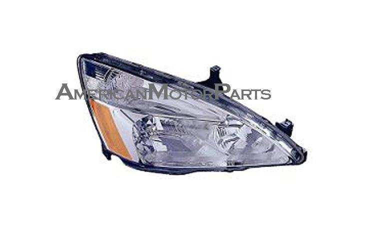 Right passenger side replacement headlight honda accord also fits hybrid model