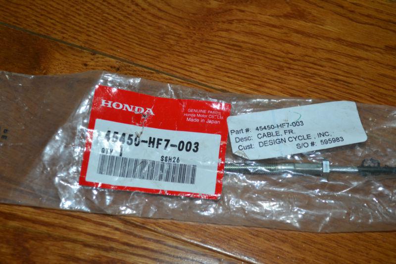 New - honda trx90 trx 90 upper top front brake cable 1993-05 # 45450-hf7-003