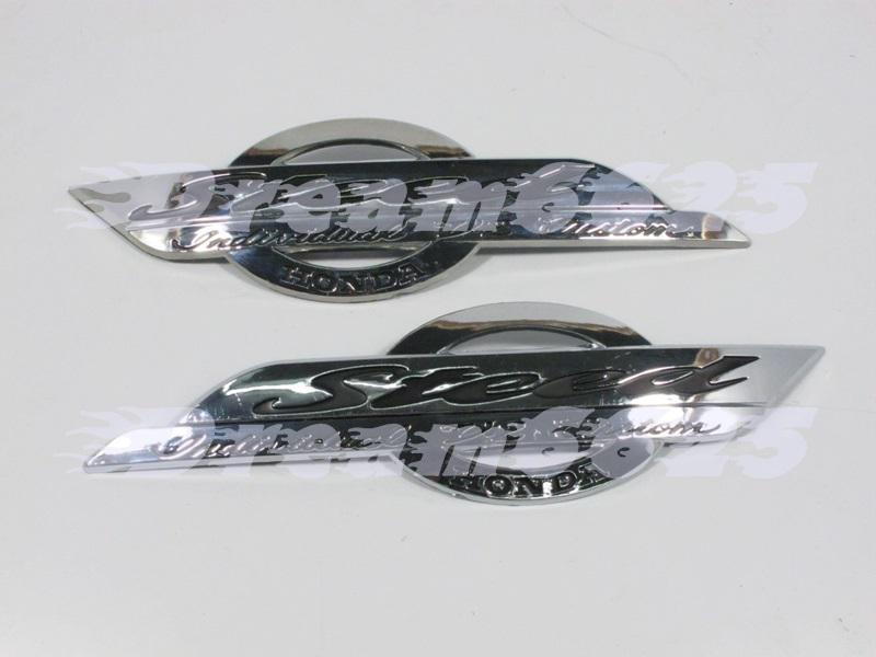 Honda shadow vt 750 vlx steed 600 tank emblem badge decal sticker