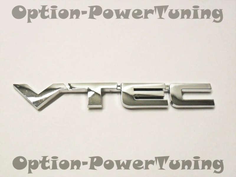 3d honda vtec chrome emblem logo badge civic accord