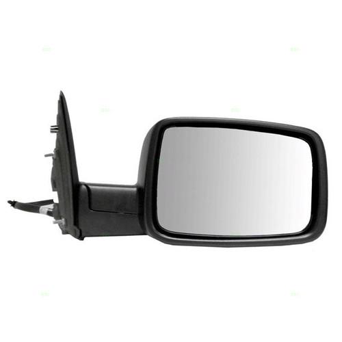 New passengers power side view mirror glass housing dodge ram pickup truck