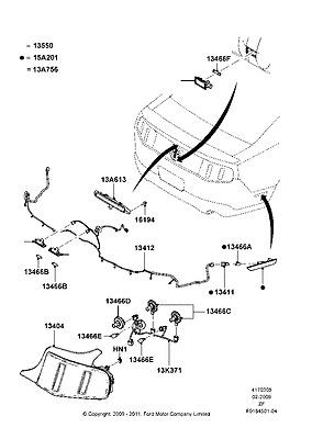 Ar3z13b765b ford diode assy - light emitting