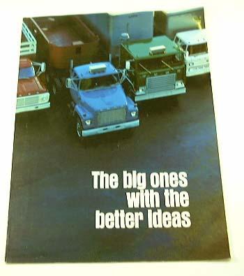 1971 71 ford heavy-duty truck brochure ln lts lnt c f w