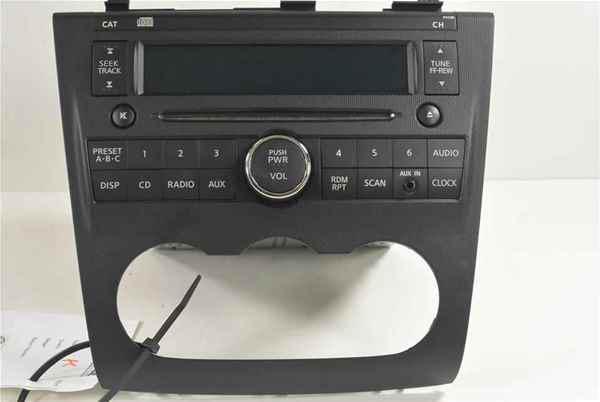 07 08 09 nissan altima single cd player radio oem lkq