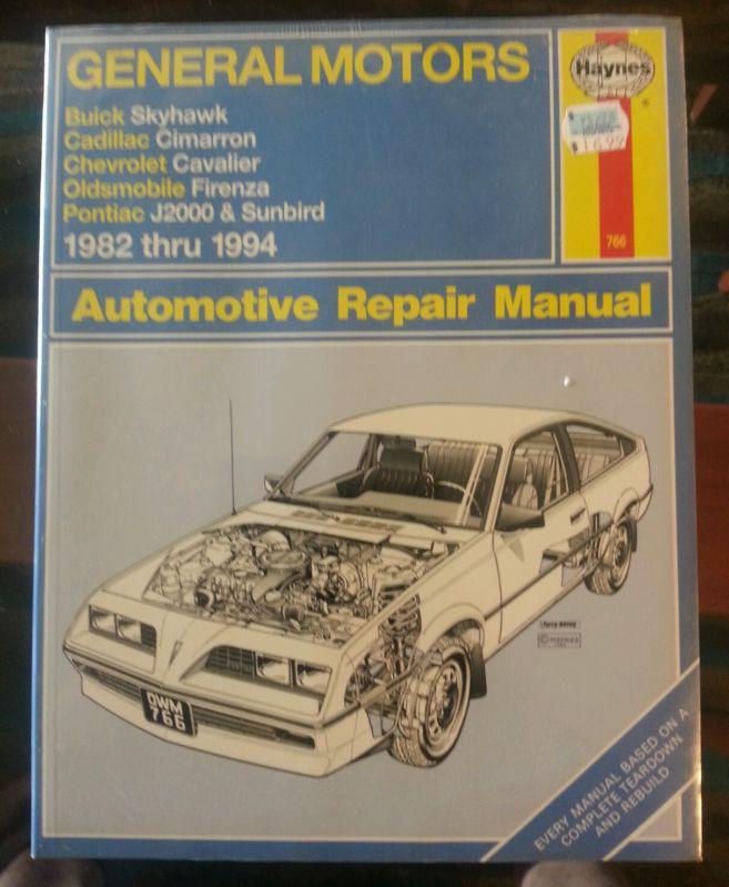 Haynes auto repair manual general motors buick/ cadillac/oldsmobile/pontiac 