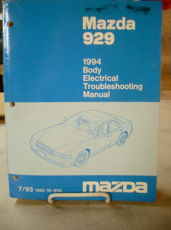 1994 94 mazda 929 body electrical troubleshooting service manual