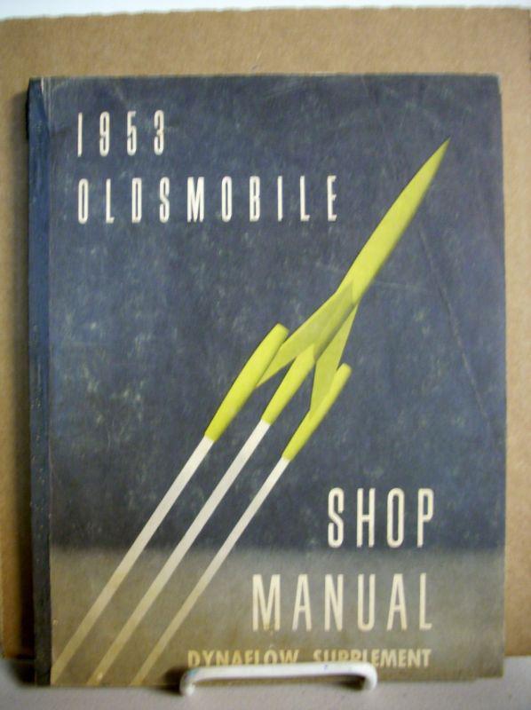 1953 53 olds oldsmobile dynaflow transmission shop service repair manual supplem