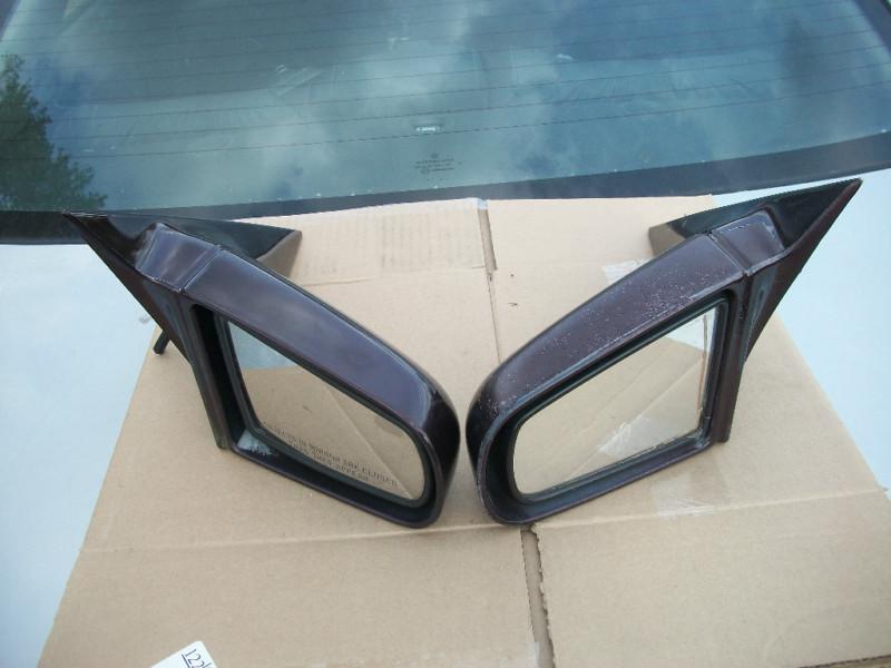 94-99 cadillac deville maroon mirrors pair