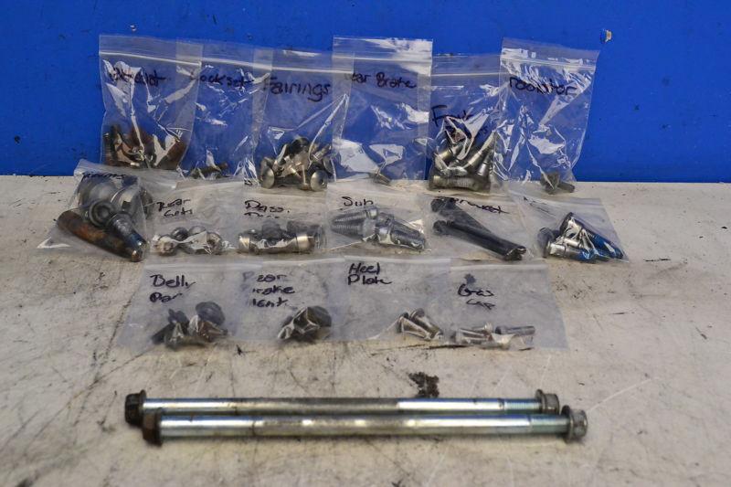 2004 04 suzuki gsxr 750 600 hardware kit nuts bolts free shipping