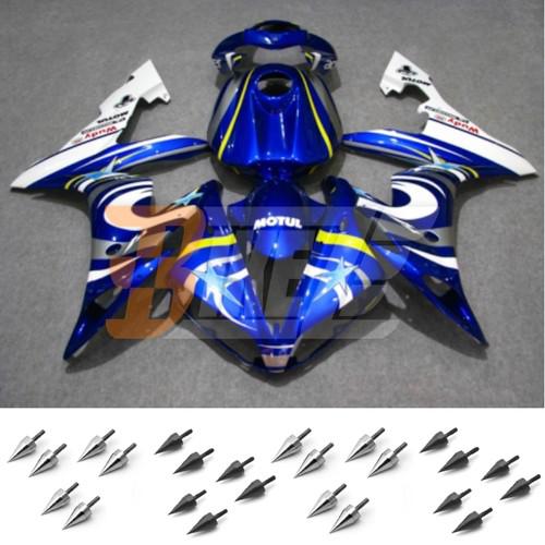 Free bolt kit! injection fairing kit for yamaha yzf 1000 r1 2004 2005 2006 ac