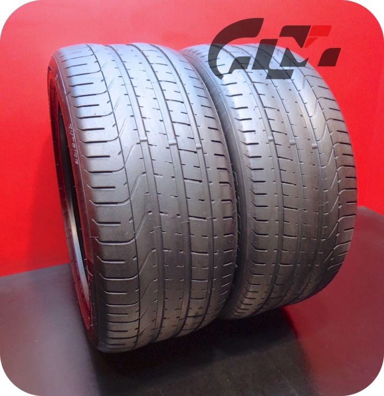 ★tire price match+10%off★ 2 pirelli 255/40/20 zr p zero 101y porsche #24737