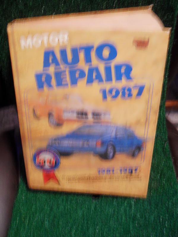 Motor auto repair manual 1981-1987 50th anniversary edition 