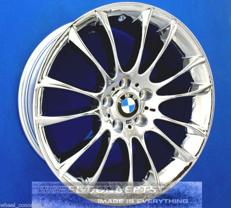 Bmw 750i 760i 19 inch m-sport chrome wheel exchange 750 760 i style #302