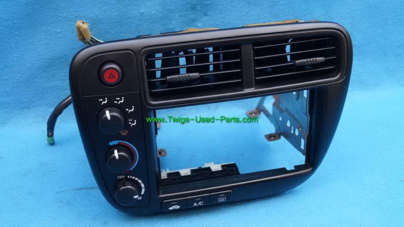 Honda civic ek lx ex radio bezel ac climate control vents 98 99 00