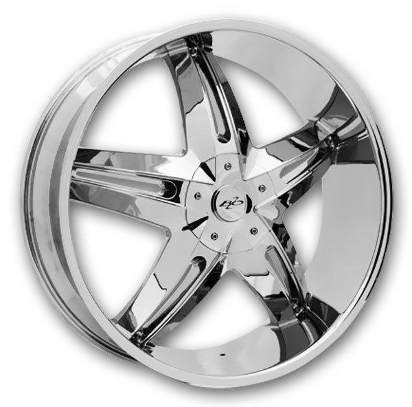 Bzo lip king 22x8.5 chrome 5x114.3 +38mm 73.1mm