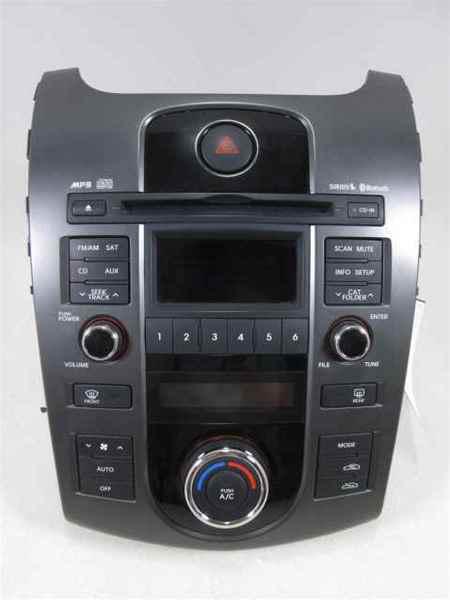 10 11 12 forte single disc cd player satellite radio