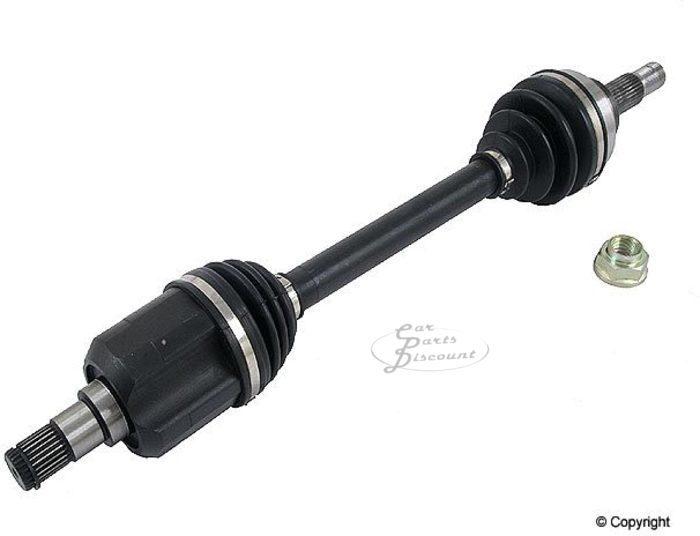 Opparts cv front axle shaft, rh