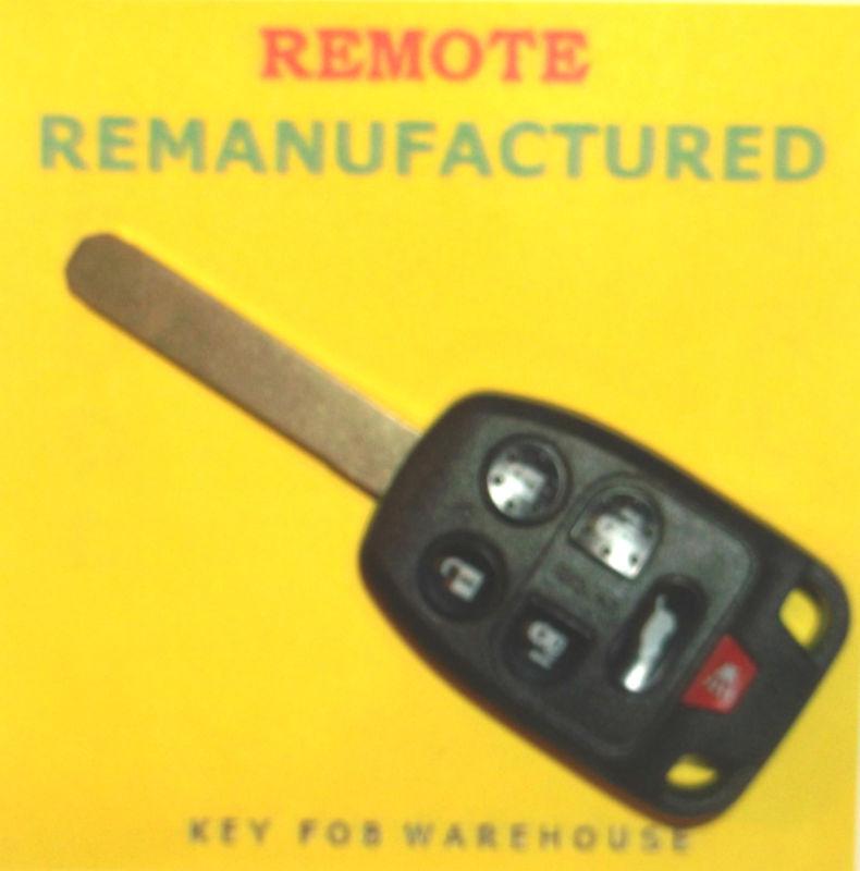 Remanufactured !! honda odyssey uncut key fob remote - n5fa04taa - 