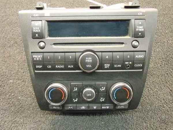 2007-2009 nissan altima oem cd player radio climate lkq