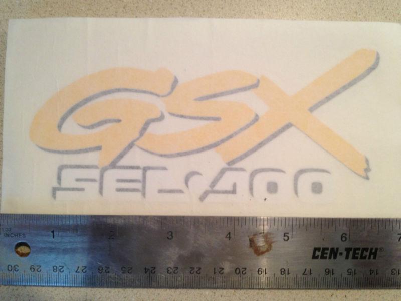 1996 sea doo gsx hood decal