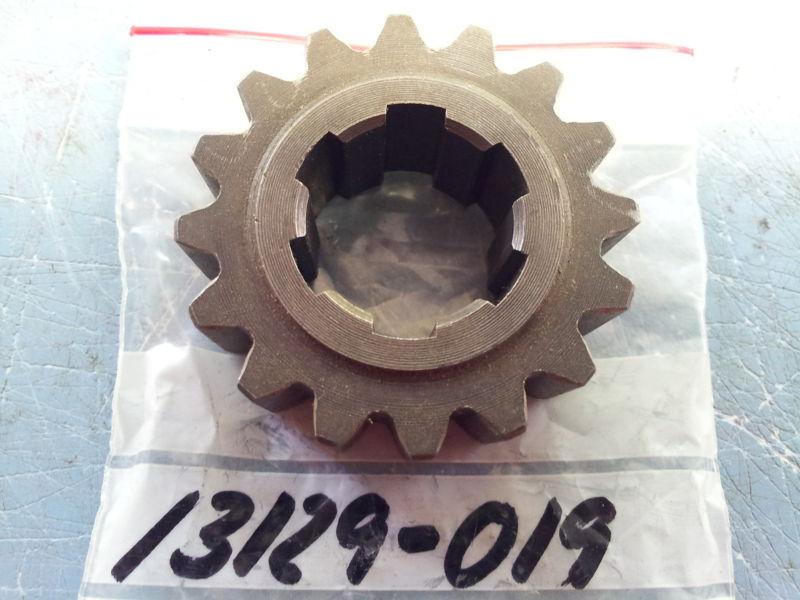 Kawasaki w2ss w2tt commander w1 w1ss 1966-1969 low drive gear 13129-019 nos