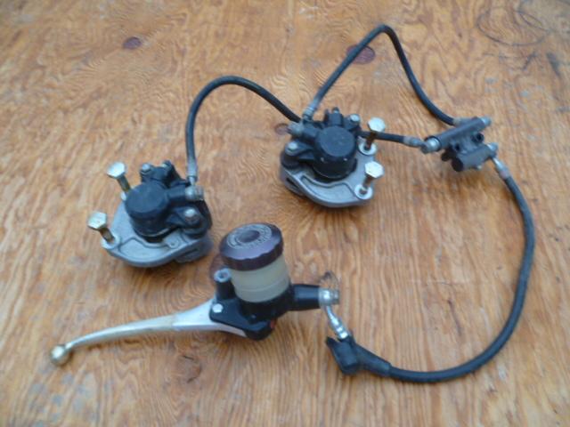 1978 honda goldwing gl1000 gl 1000 complete front brakes caliper master cylinder