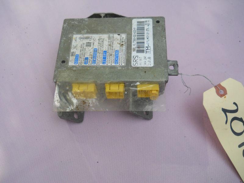 2000 honda accord coupe 2dr airbag module air bag computer 77960-s82-a920 (209c)